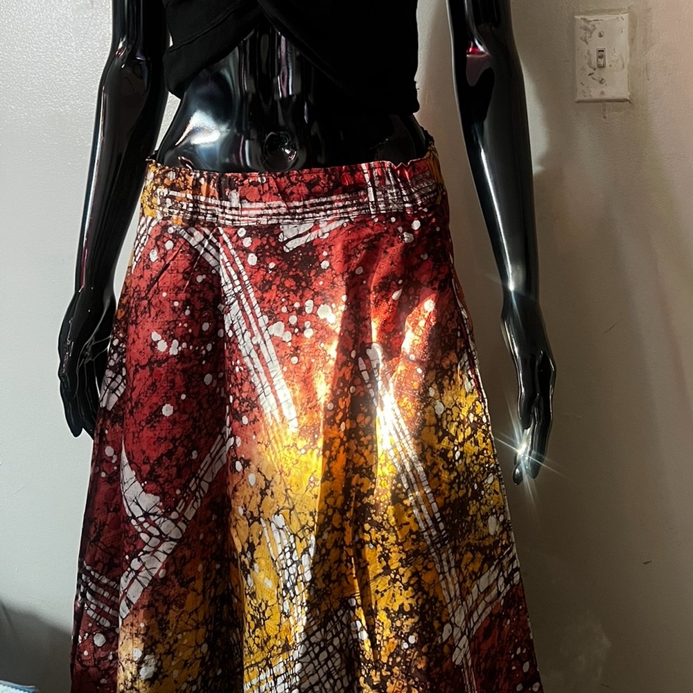 Adire skirt